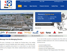 Tablet Screenshot of flow-quip.com